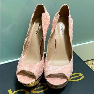 Bebe Pink Pumps